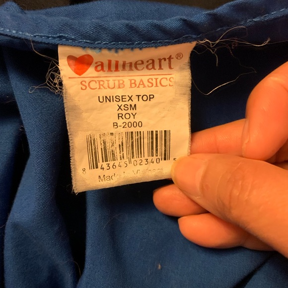 BUNDLE OF 3 !Allheart Blue Unisex Scrub Top XSM
BUNDLE OF 3 TOPS - Picture 12 of 13